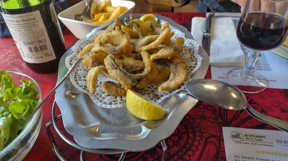 Friture de Carpe Avec Frites Maison